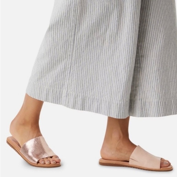 Sorel Shoes - Sorel Ella Block Slide Metallic